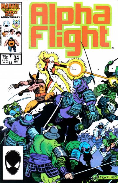 Alpha Flight #34 [Direct]-Near Mint (9.2 - 9.8)