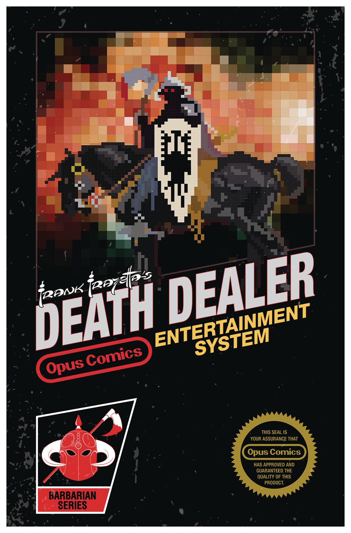 Frank Frazetta Death Dealer #14 Cover C 1 for 5 Incentive Kremenek Video Game