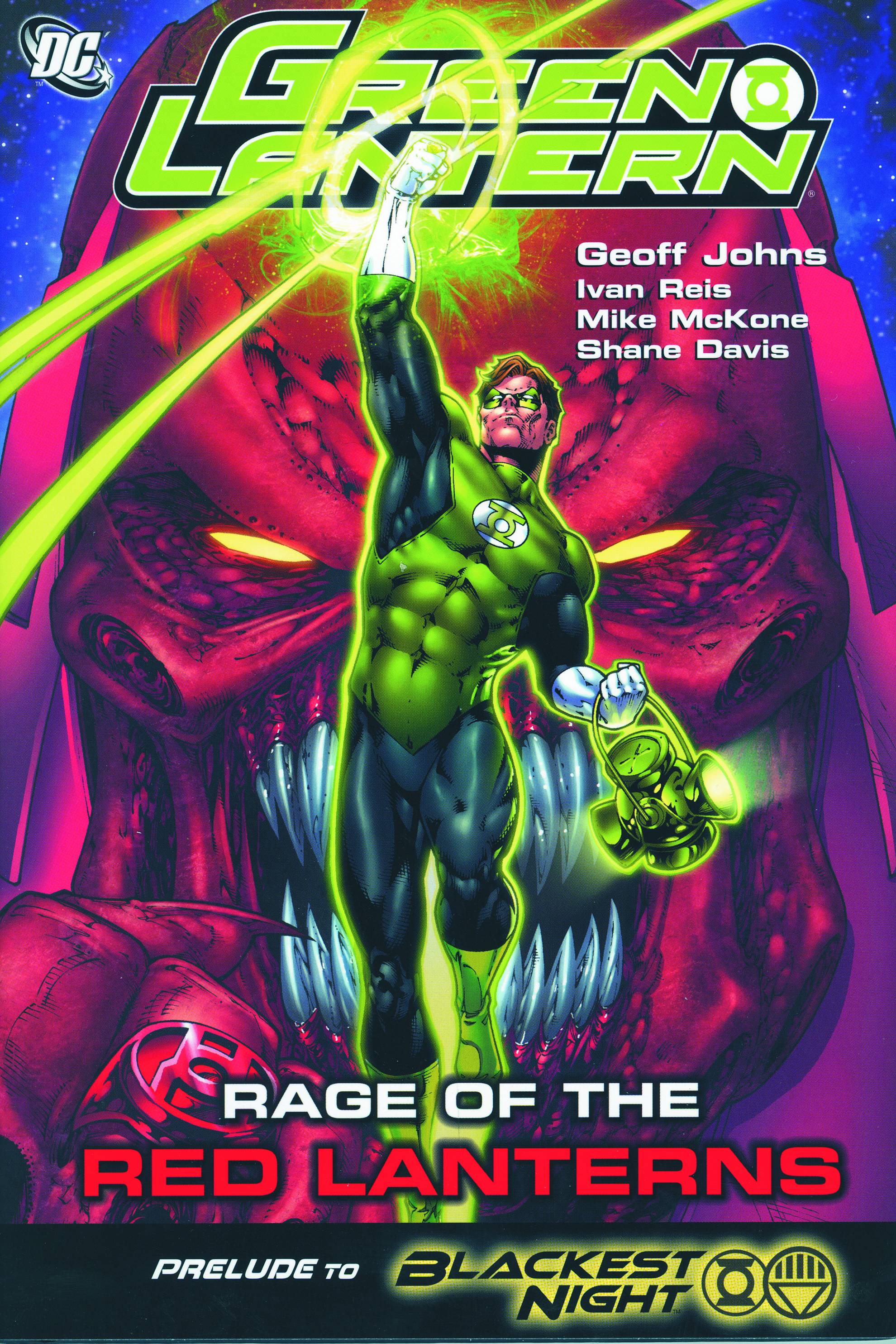 Green Lantern Rage of the Red Lanterns Graphic Novel
