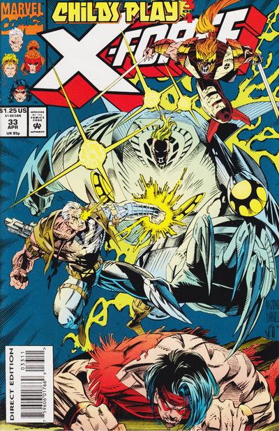 X-Force #33 [Direct Edition]-Very Fine (7.5 – 9)