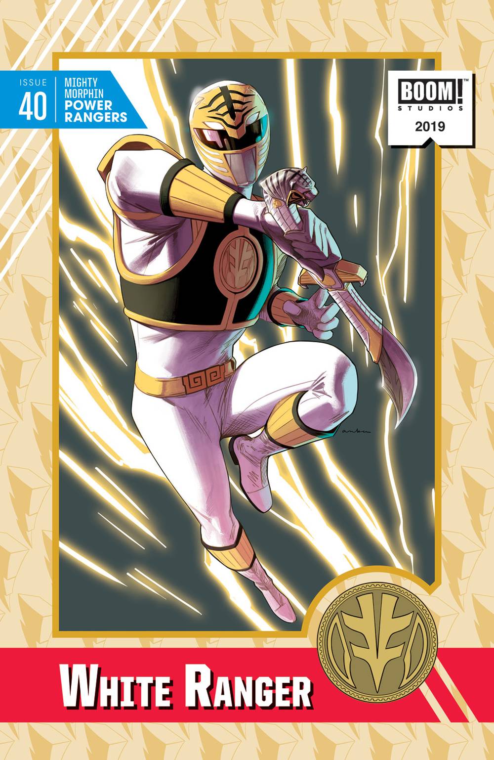 Mighty Morphin Power Rangers #40 1 for 20 Anka Incentive