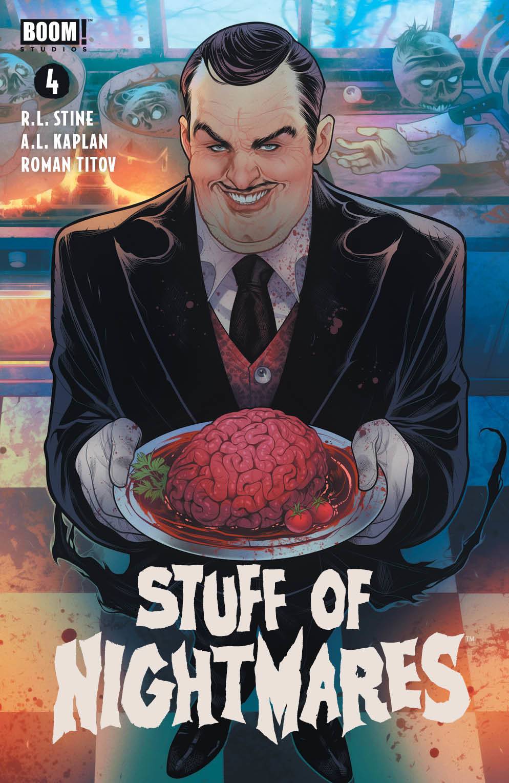 Stuff of Nightmares #4 Cover D 1 for 25 Incentive Torque (Of 4)