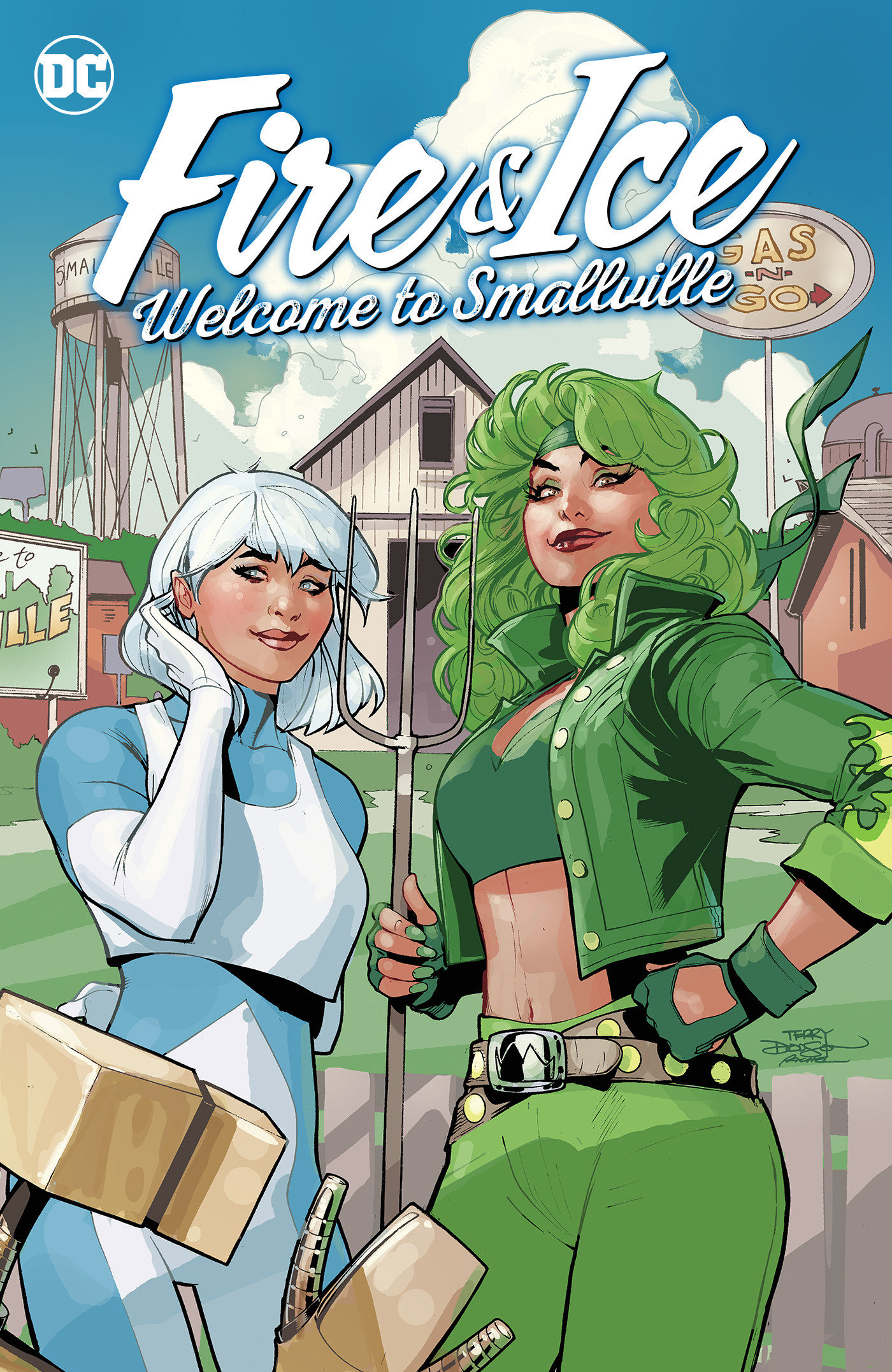 Fire & Ice Welcome To Smallville Graphic Novel