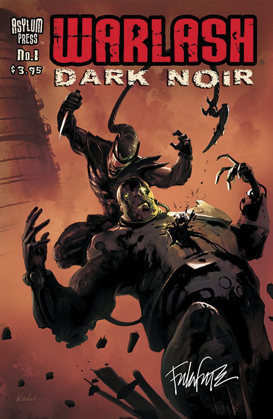Warlash Dark Noir Signed Edition #1 (Of 3)