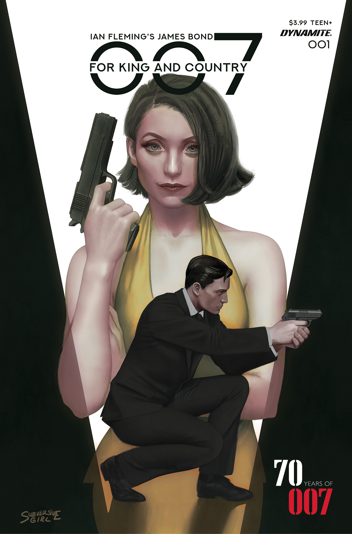 007 For King and Country #1 Cover B Puebla