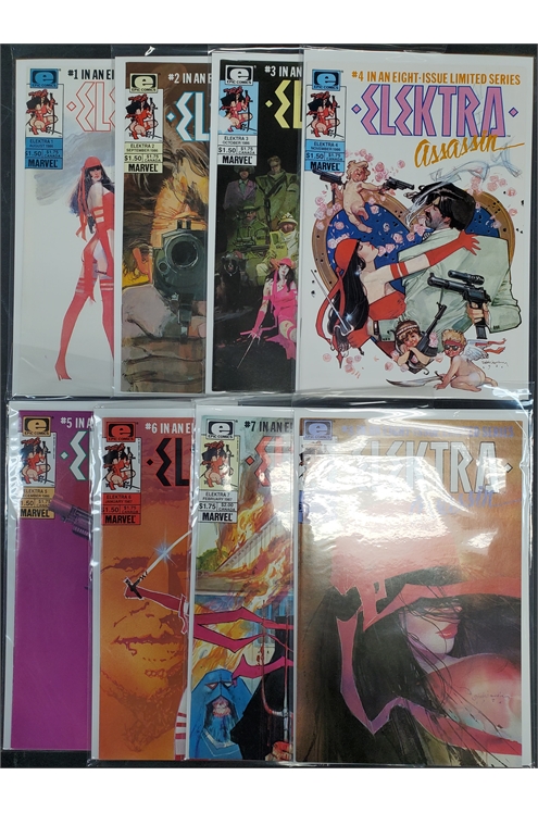 Elektra Assassin #1-8 (Marvel 1986) Set