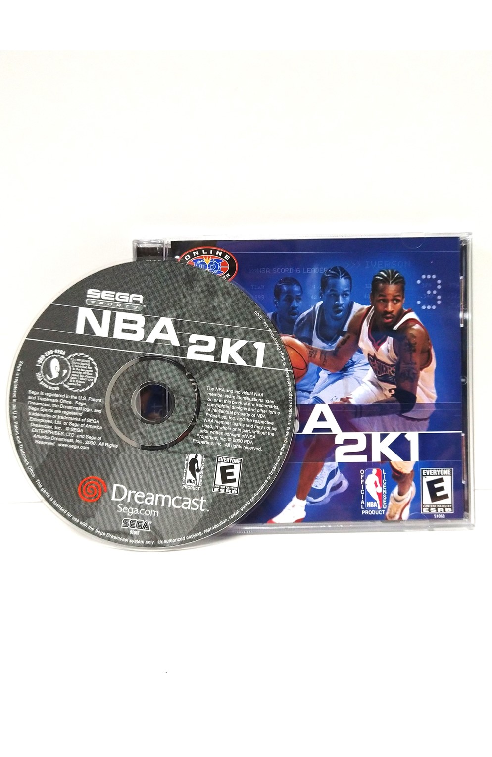 Sega Dreamcast NBA 2K1