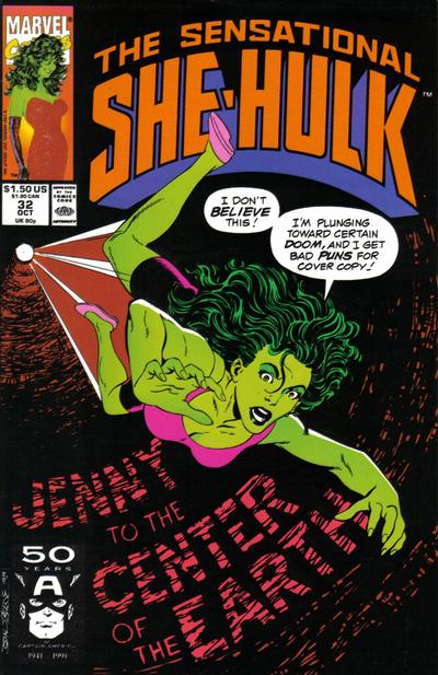 The Sensational She-Hulk #32-Near Mint (9.2 - 9.8)