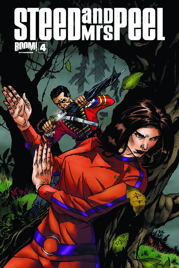 Steed And Mrs Peel Ongoing #4 Main Covers