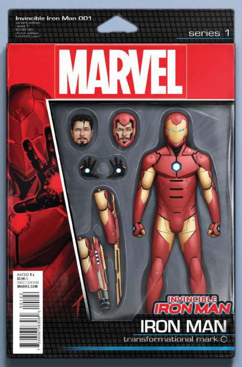 Invincible Iron Man #1 Action Figure Variant (2015)