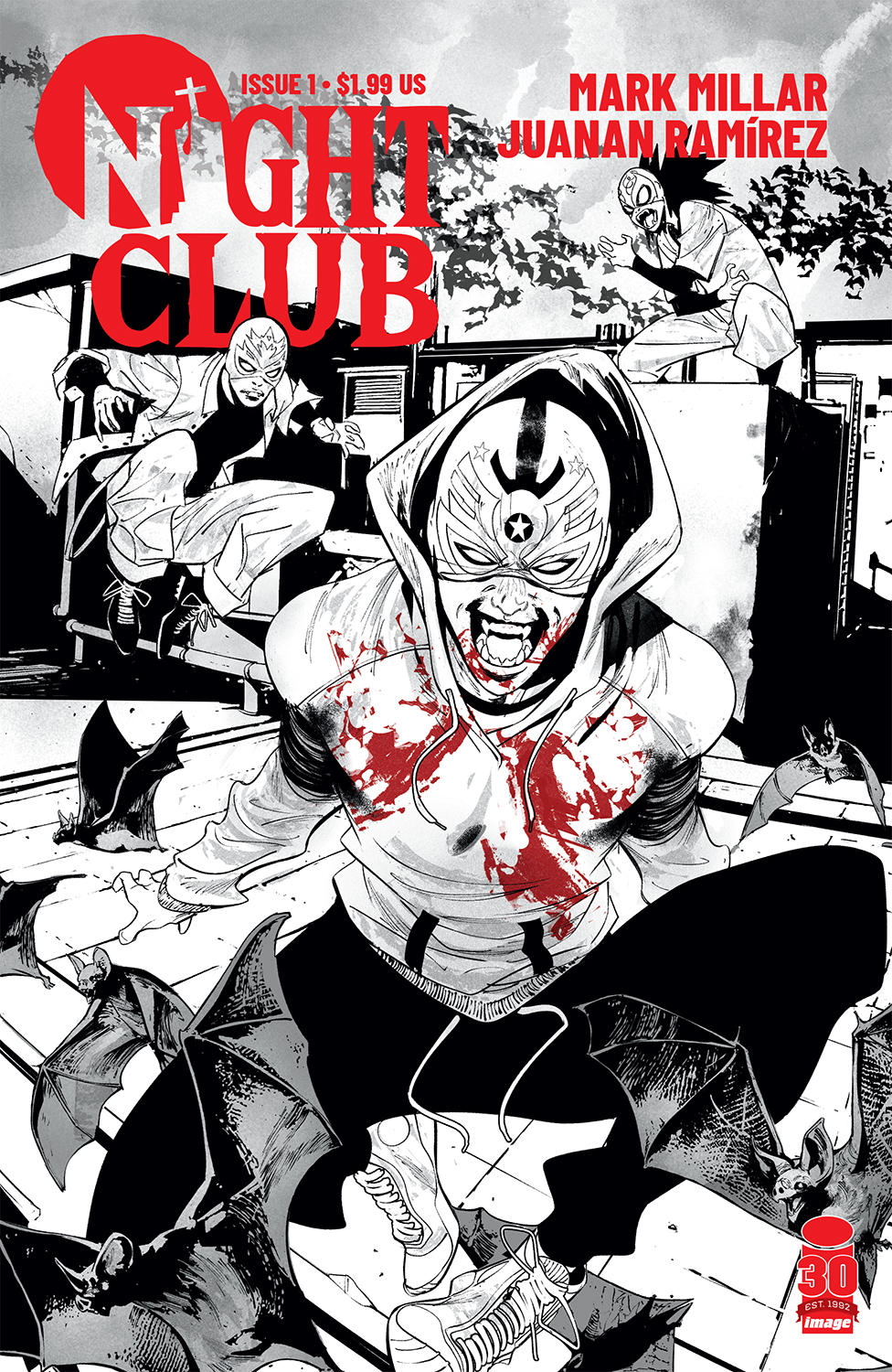 Night Club #1 Cover B Ramirez Black & White (Mature) (Of 6)