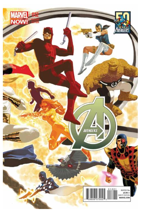 Avengers #12 50th Anniversary Variant Daniel Acuña