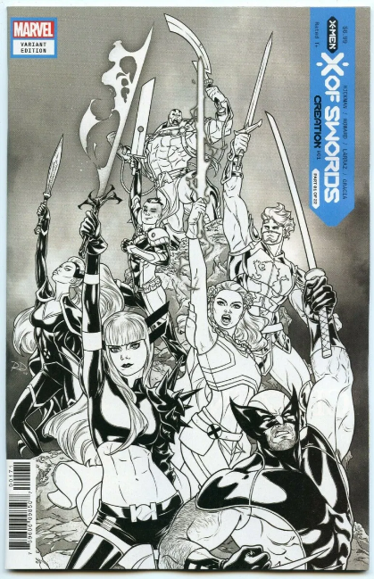 X of Swords Creation #1 Launch Sketch Variant