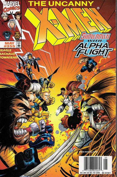 The Uncanny X-Men #355 [Newsstand]-Very Good (3.5 – 5)