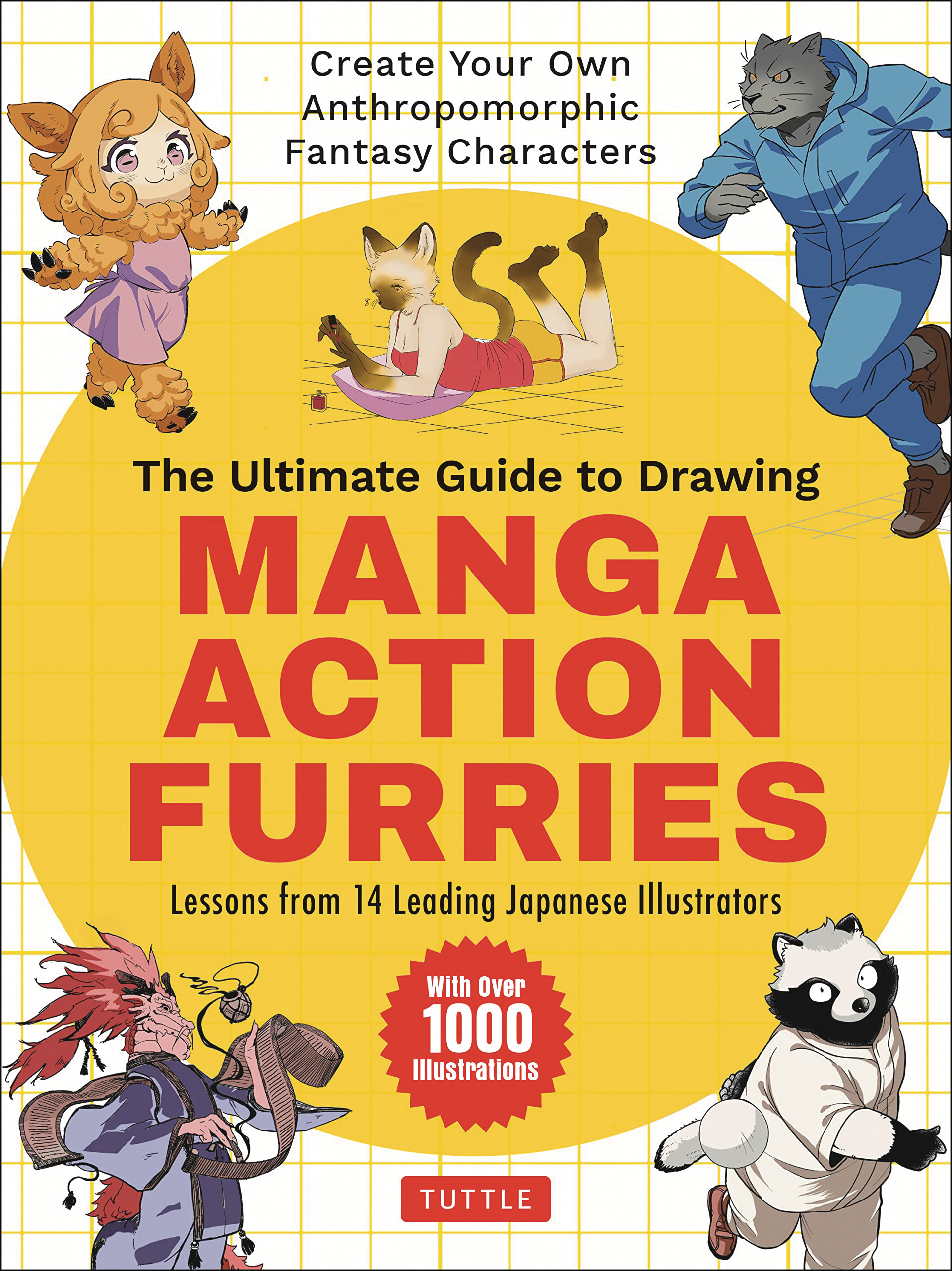 Ultimate Guide Drawing Manga Action Furries Soft Cover