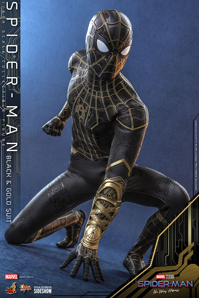 Spider-Man No Way Home - Black & Gold Suit (Hot Toys)