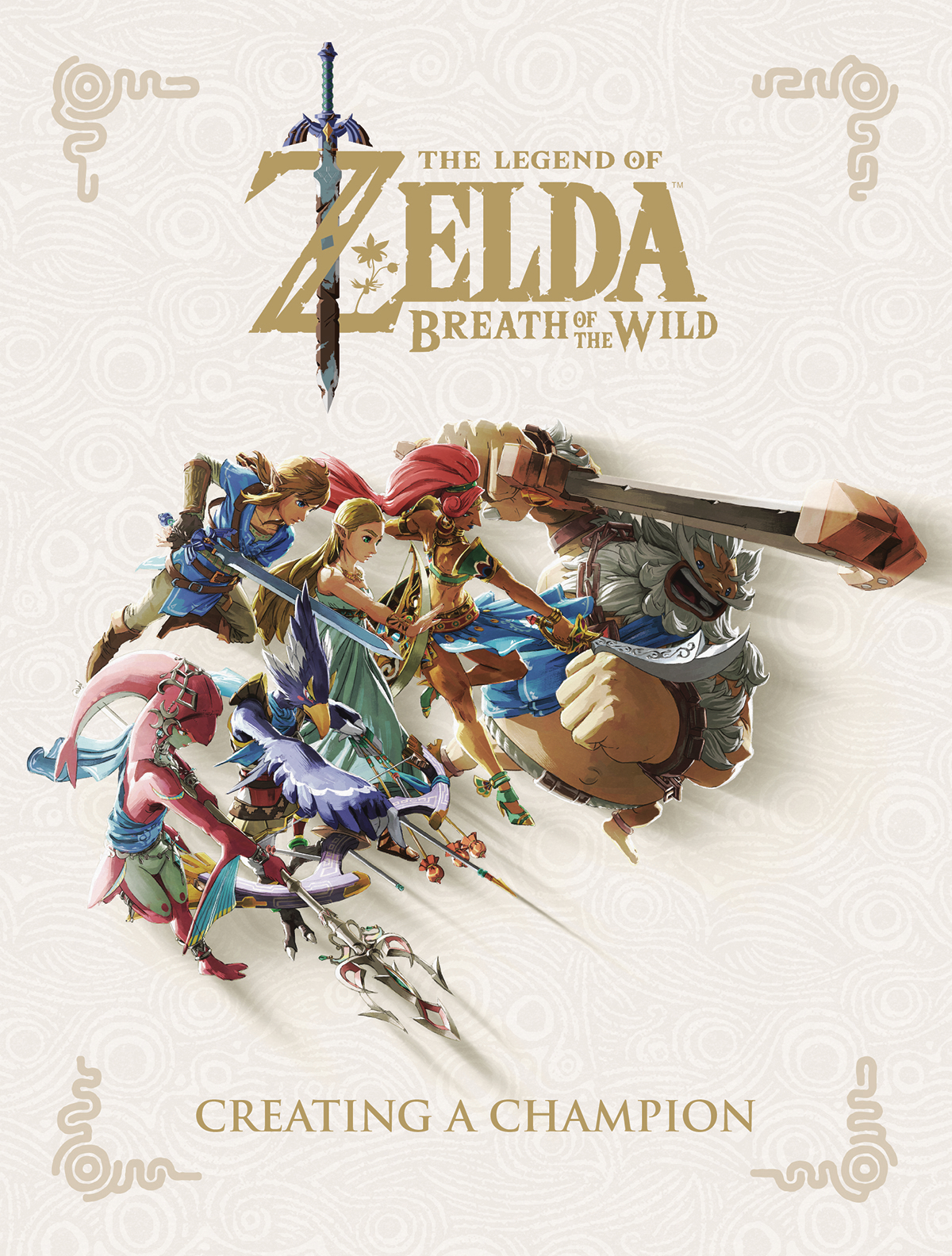 Legend of Zelda Breath Wild Creating A Champion Hardcover