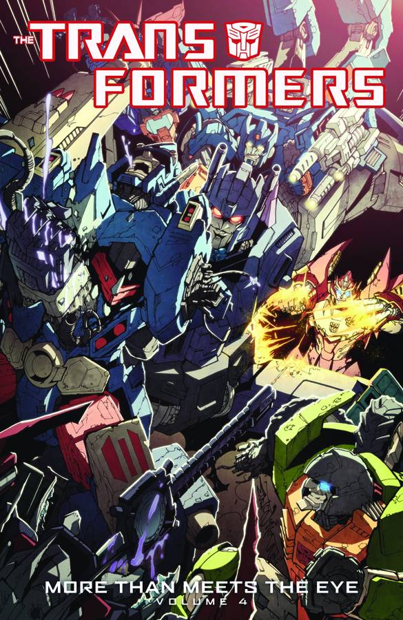 Transformers More Than Meets The Eye Graphic Novel Volume 4