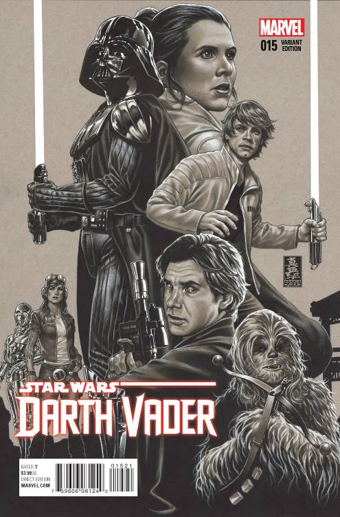 Darth Vader #15 Brooks Sketch Variant
