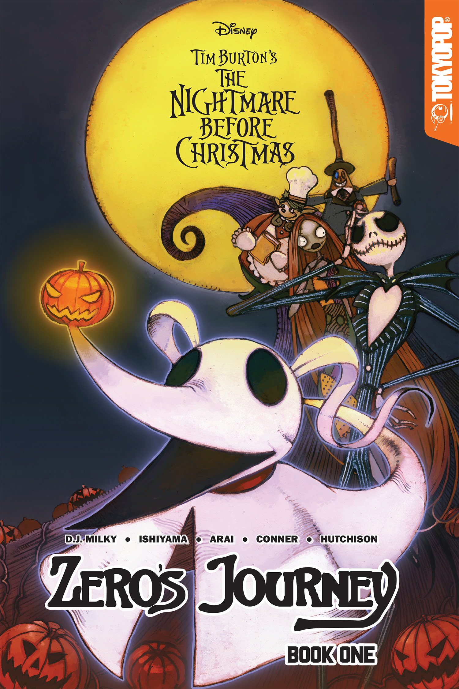 Disney Manga Nightmare Christmas Zeros Journey Manga Volume 1