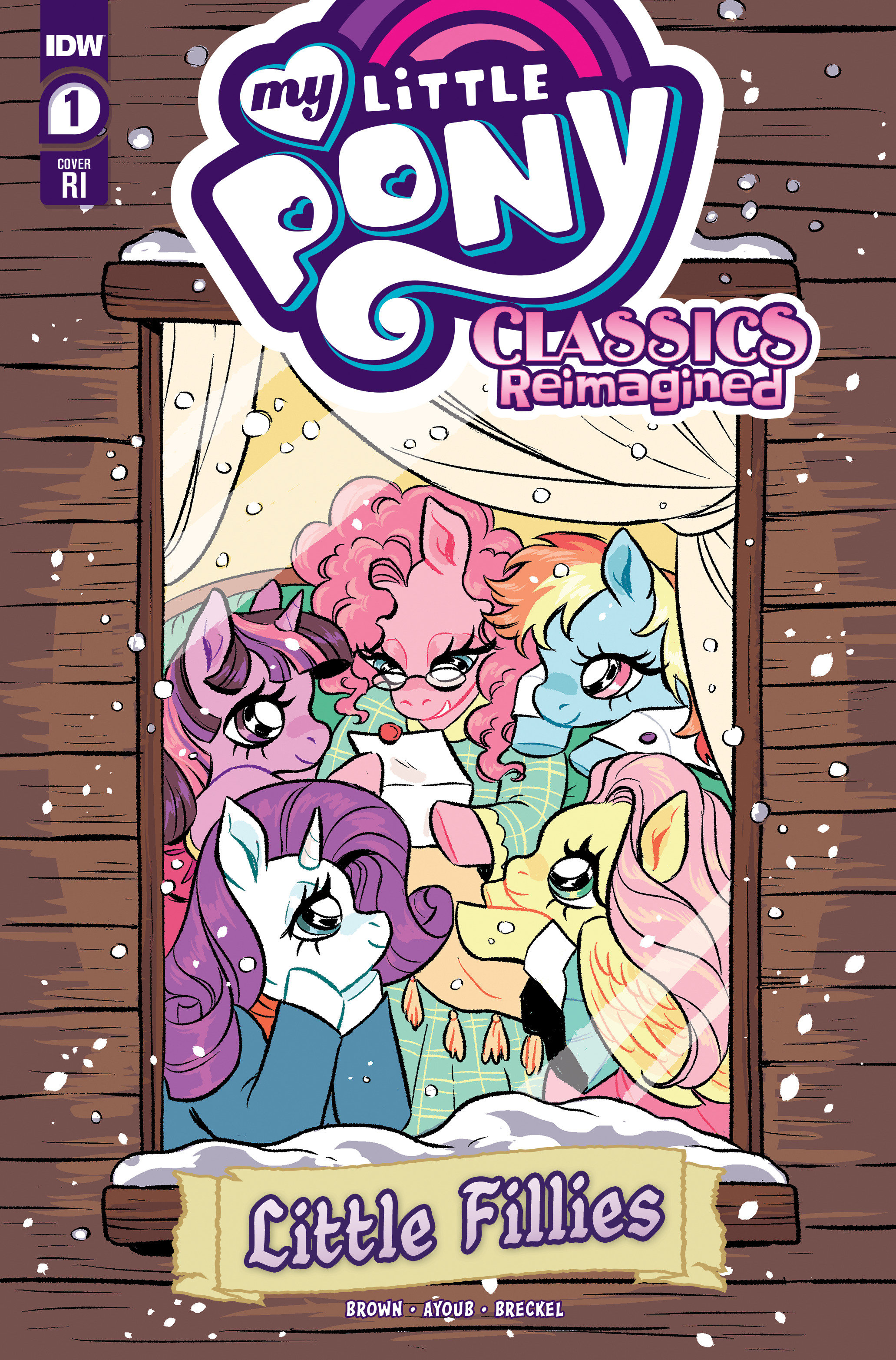 My Little Pony Classics Reimagined Little Fillies #1 Cover C 1 for 10 Bousamra Incentive