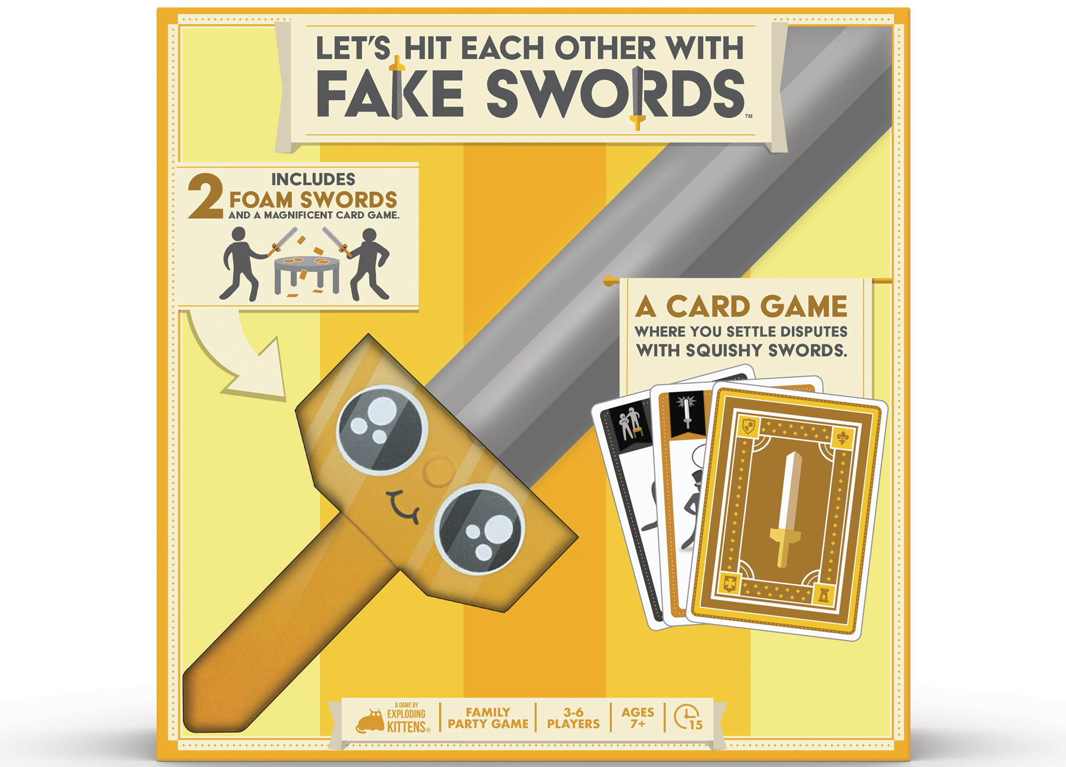 Lets Hit Each Other With Fake Swords Card Game