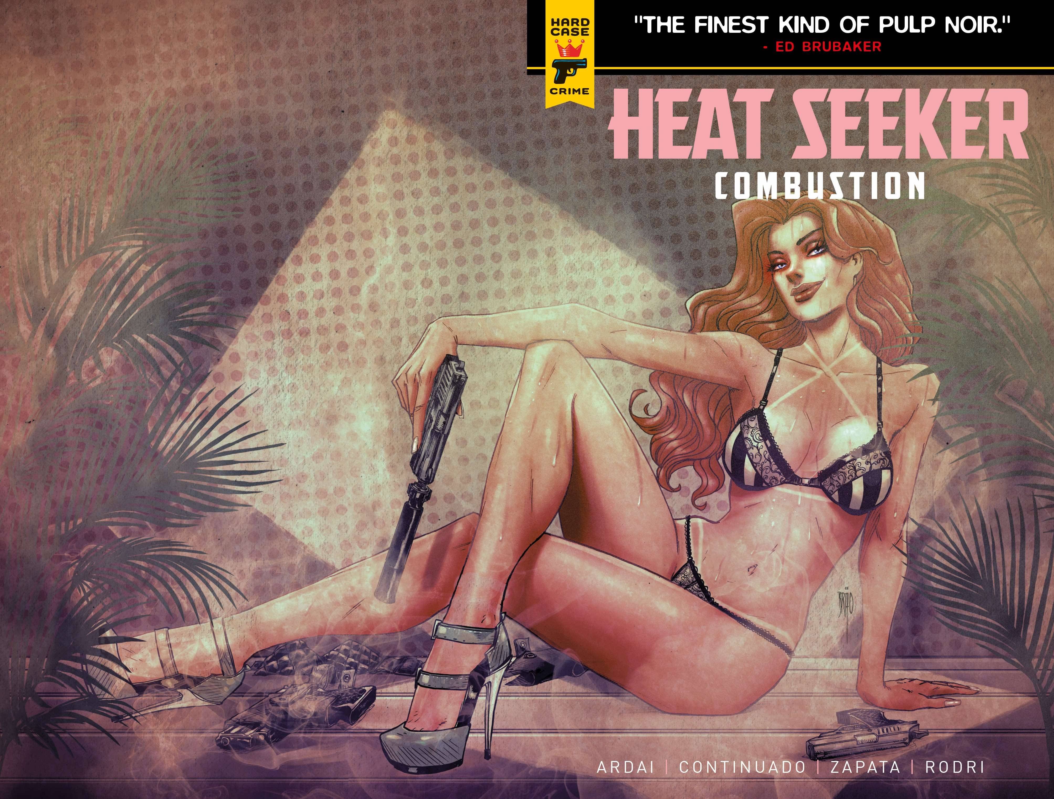 Heat Seeker Combustion Gun Honey Series #1 Cover J Blind