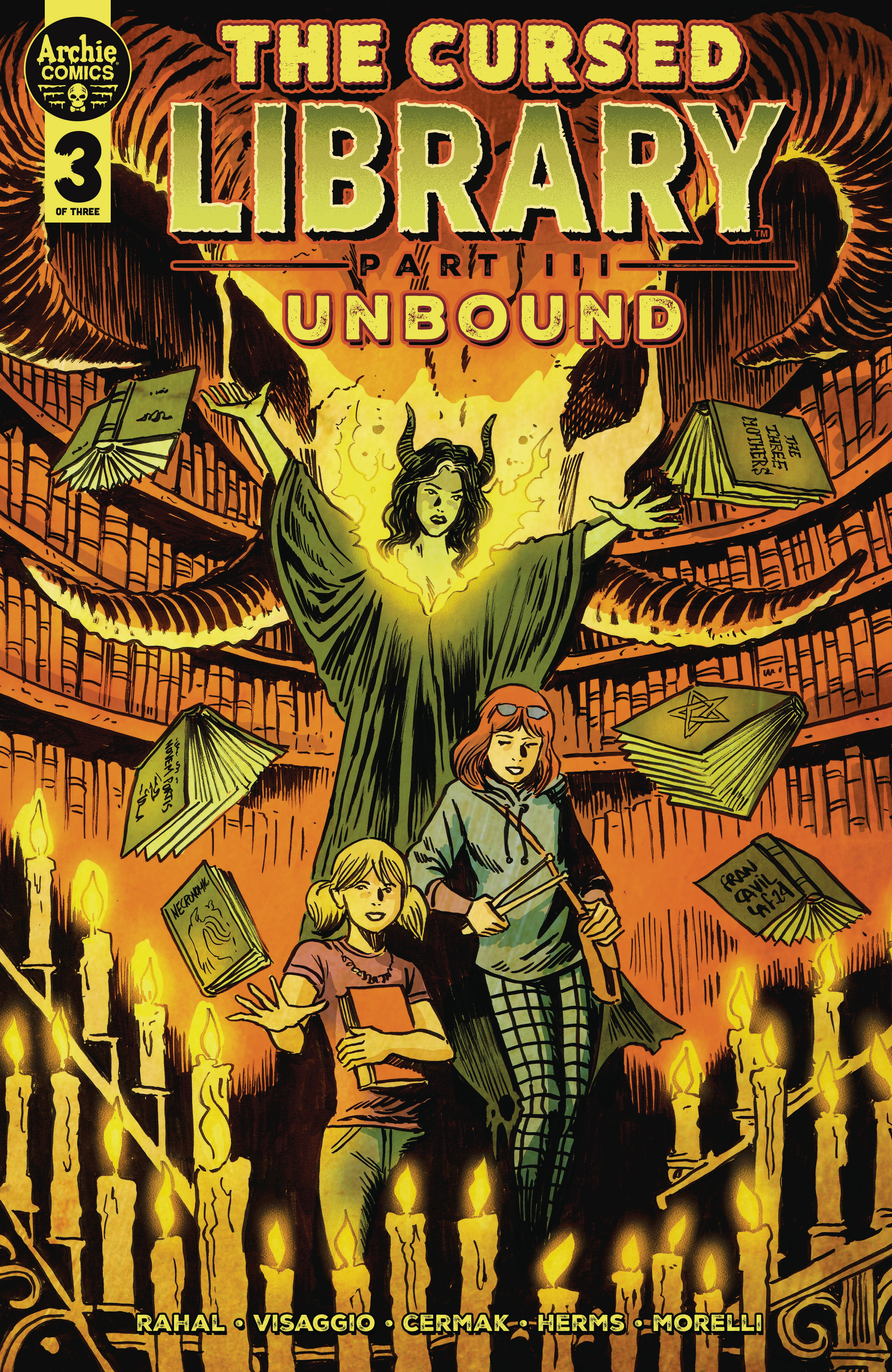 Cursed Library Unbound Volume 3 Cover B Francesco Francavilla