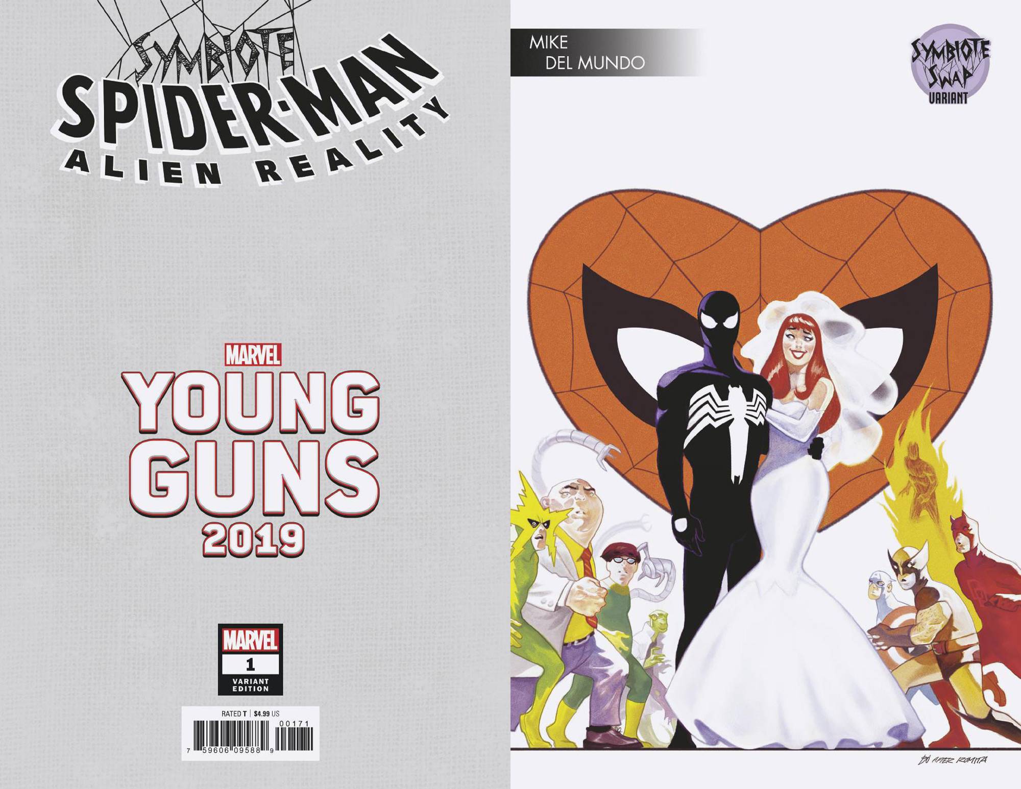 Symbiote Spider-Man Alien Reality #1 Del Mundo Young Guns Variant (Of 5)