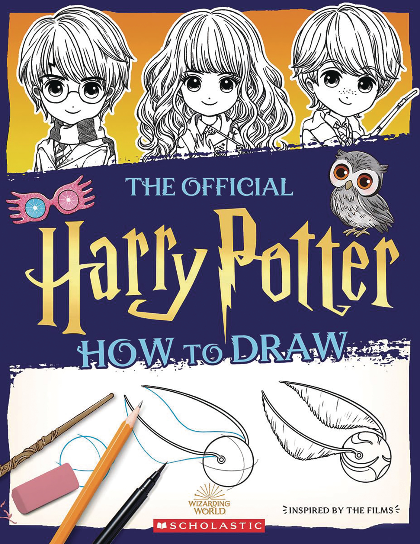 Harry Potter Off How To Draw Soft Cover
