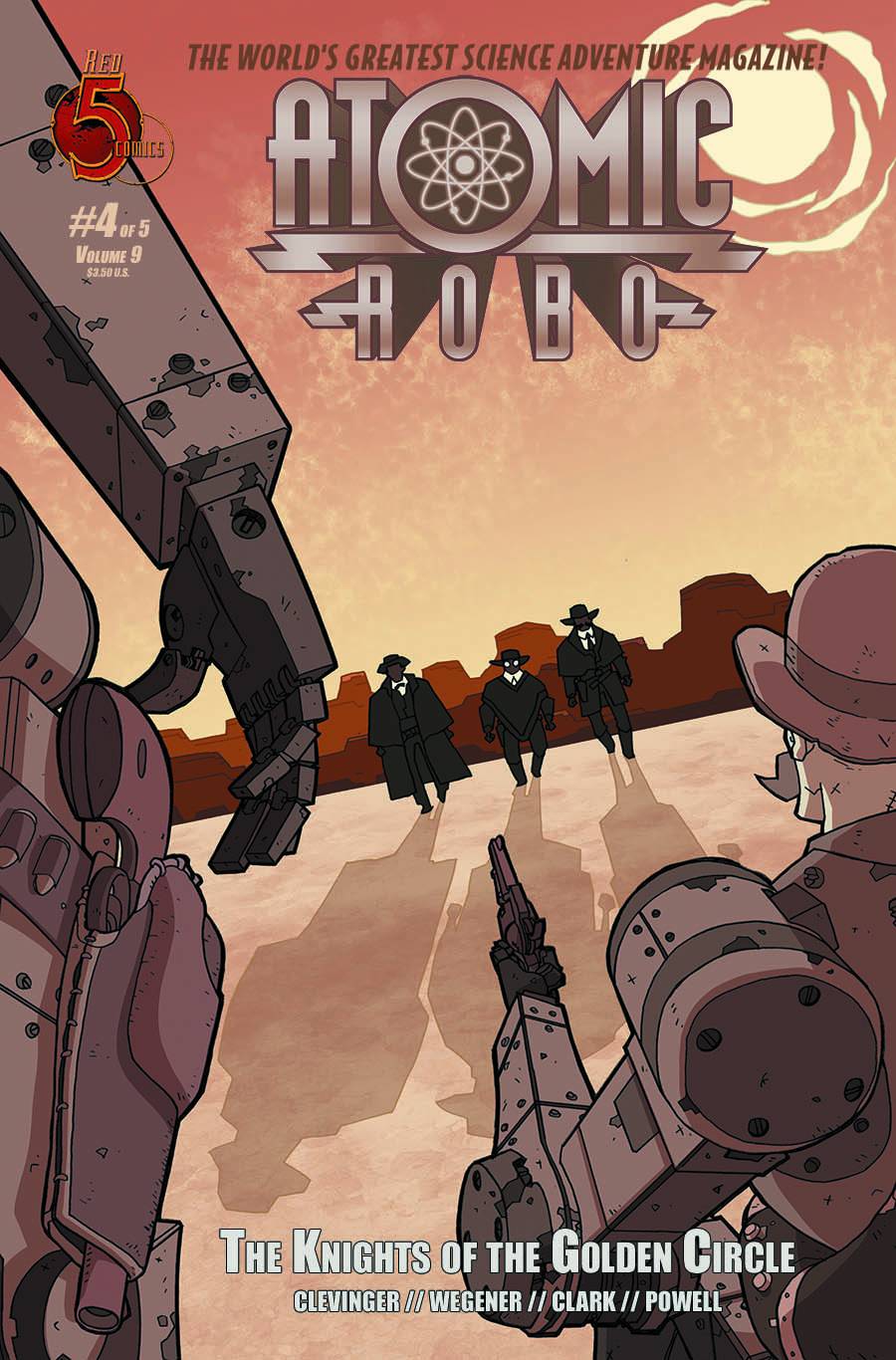 Atomic Robo Knights of the Golden Circle #4