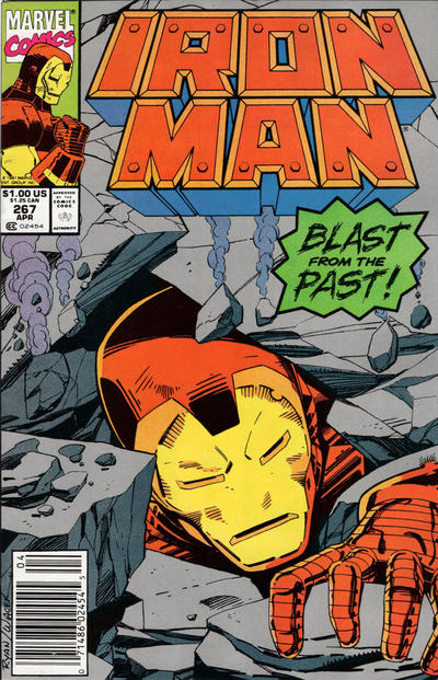 Iron Man #267 [Newsstand]-Fine (5.5 – 7)