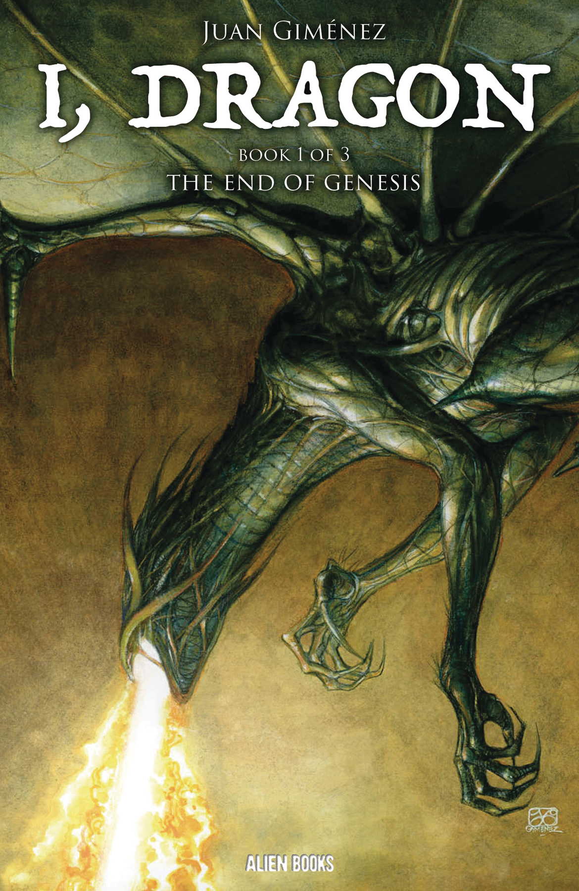 I, Dragon Graphic Novel Volume 1 Cover A Juan Gimenez (Of 3)