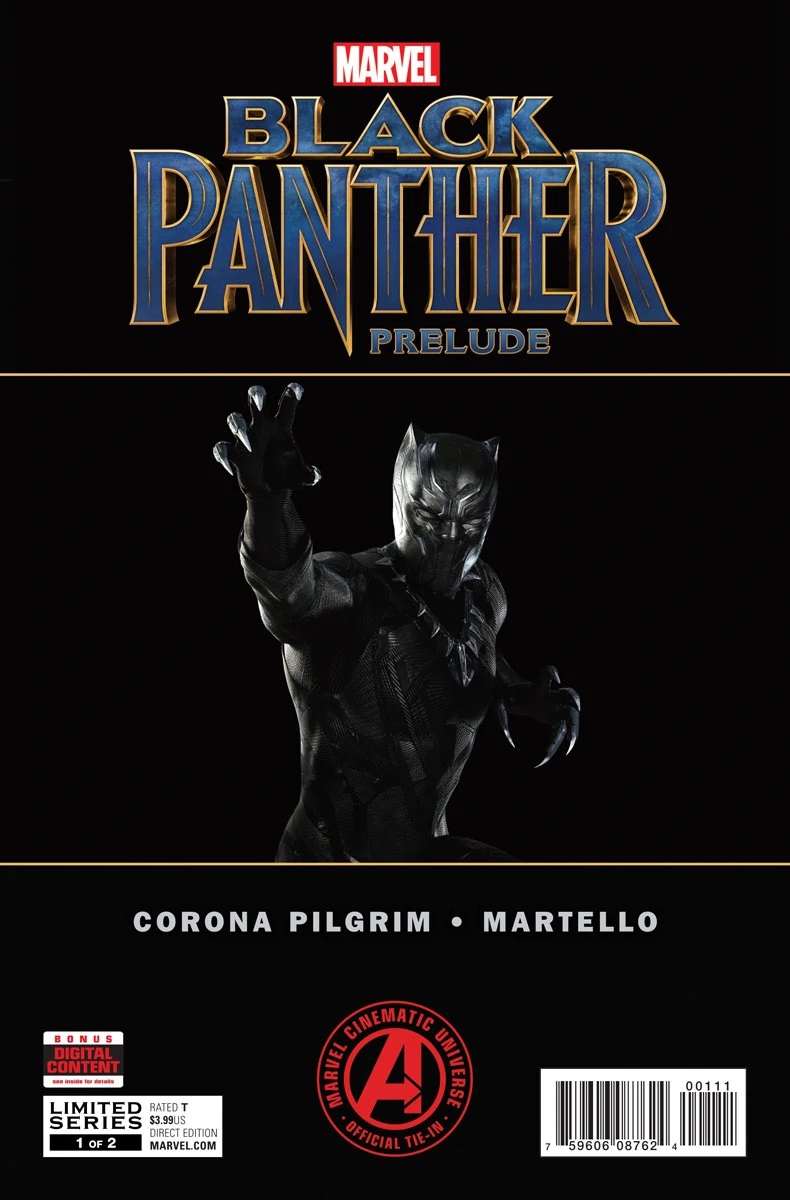 Black Panther Movie Prelude Limited Series Bundle Issues 1-2