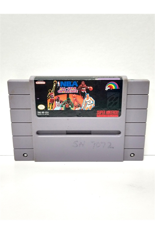 Super Nintendo Snes Nba All-Star Challenge Cartridge Only (Fair)