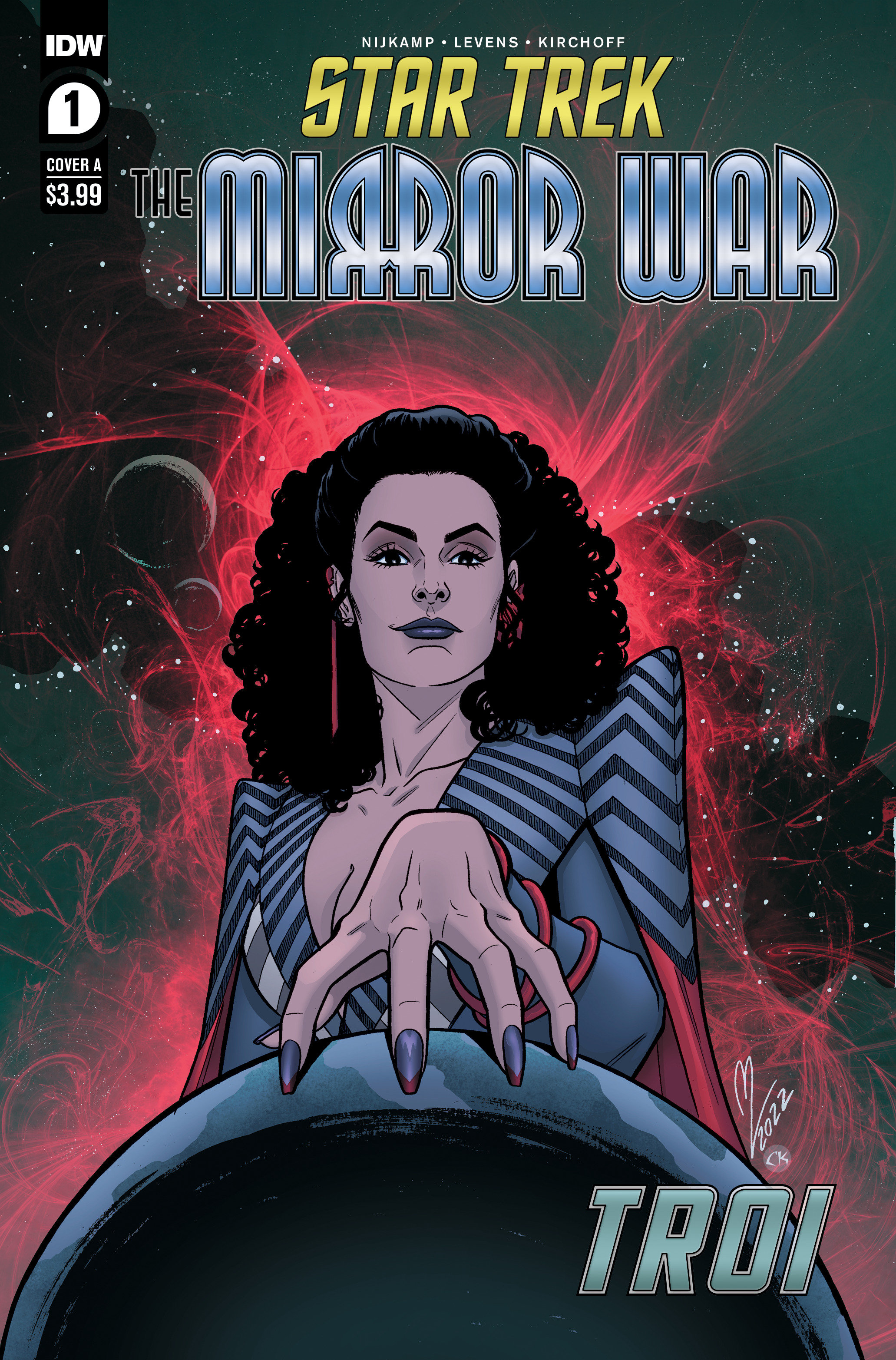 Star Trek The Mirror War Troi #1 Cover A Levens
