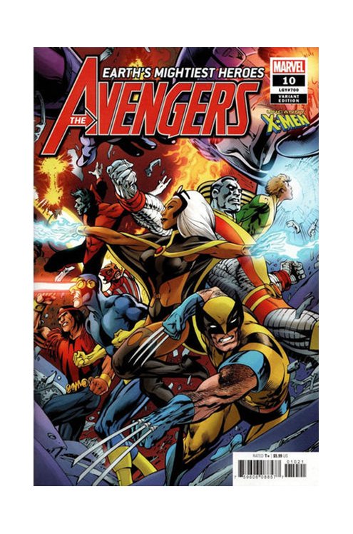 Avengers #10 Davis Uncanny X-Men Variant (2018)