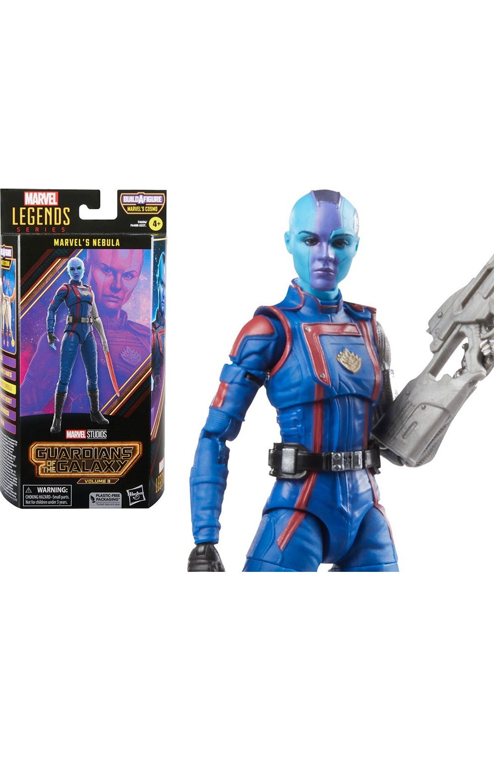Guardians of the Galaxy Volume 3 Marvel Legends Nebula 6-Inch Action Figure
