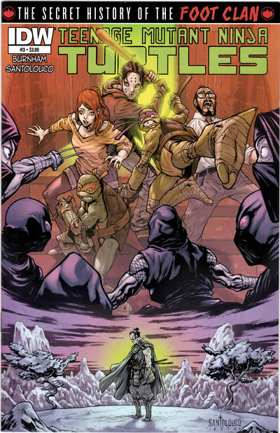 Teenage Mutant Ninja Turtles: The Secret History of The Foot Clan #3 - Vf- 7.5