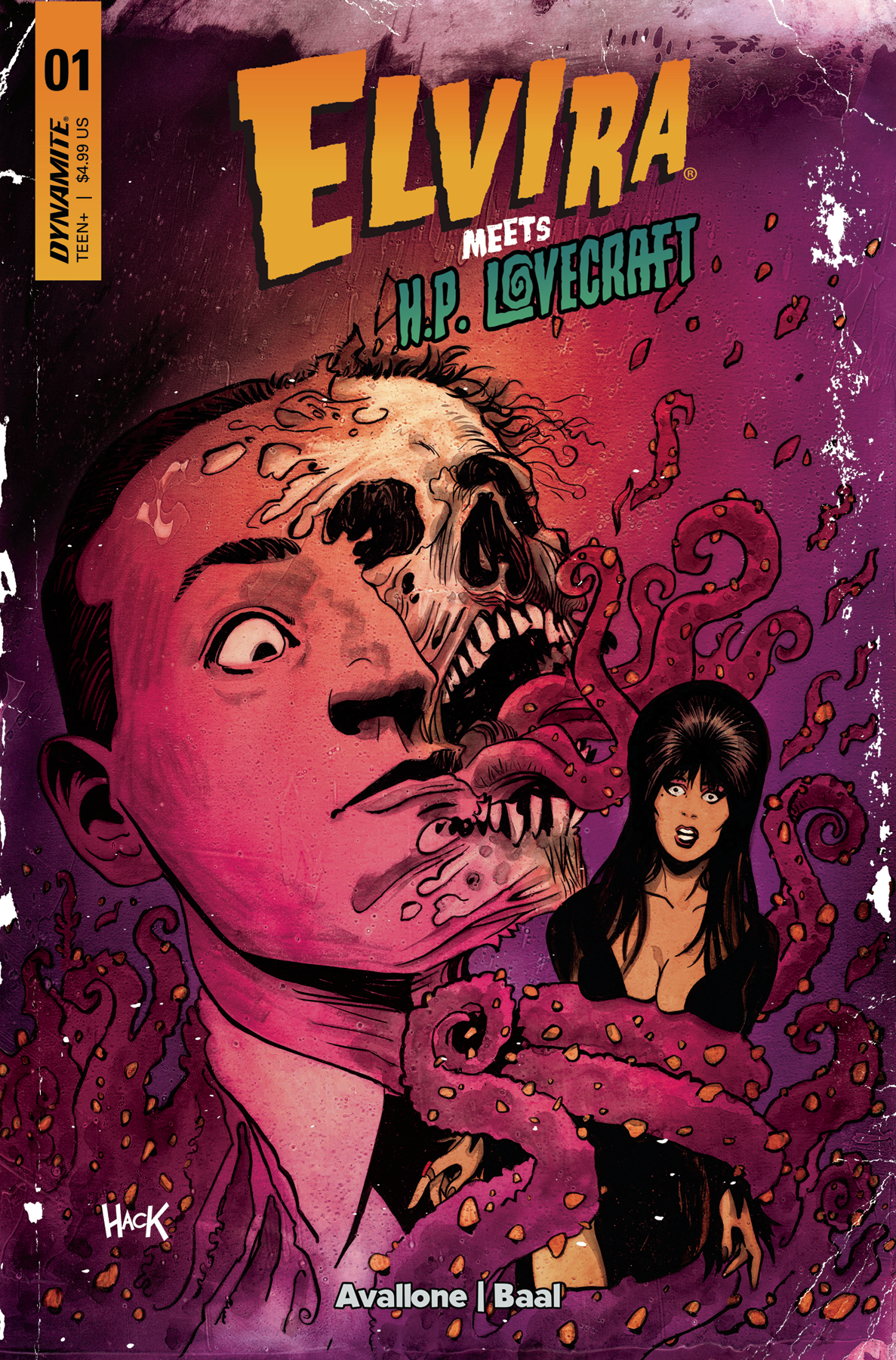 Elvira Meets HP Lovecraft #1 Cover C Hack