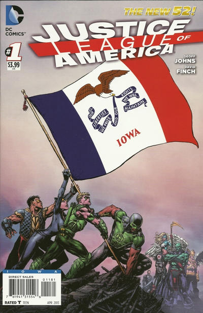 Justice League of America #1 Iowa Variant Edition