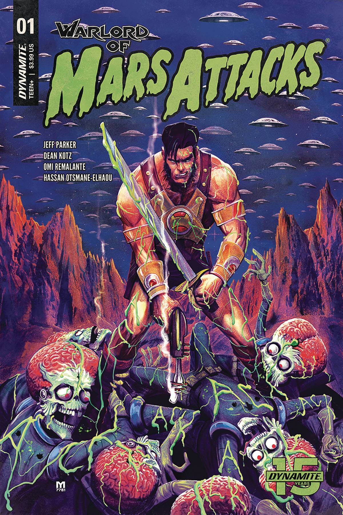 Warlord of Mars Attacks #1 Cover B D`alfonso