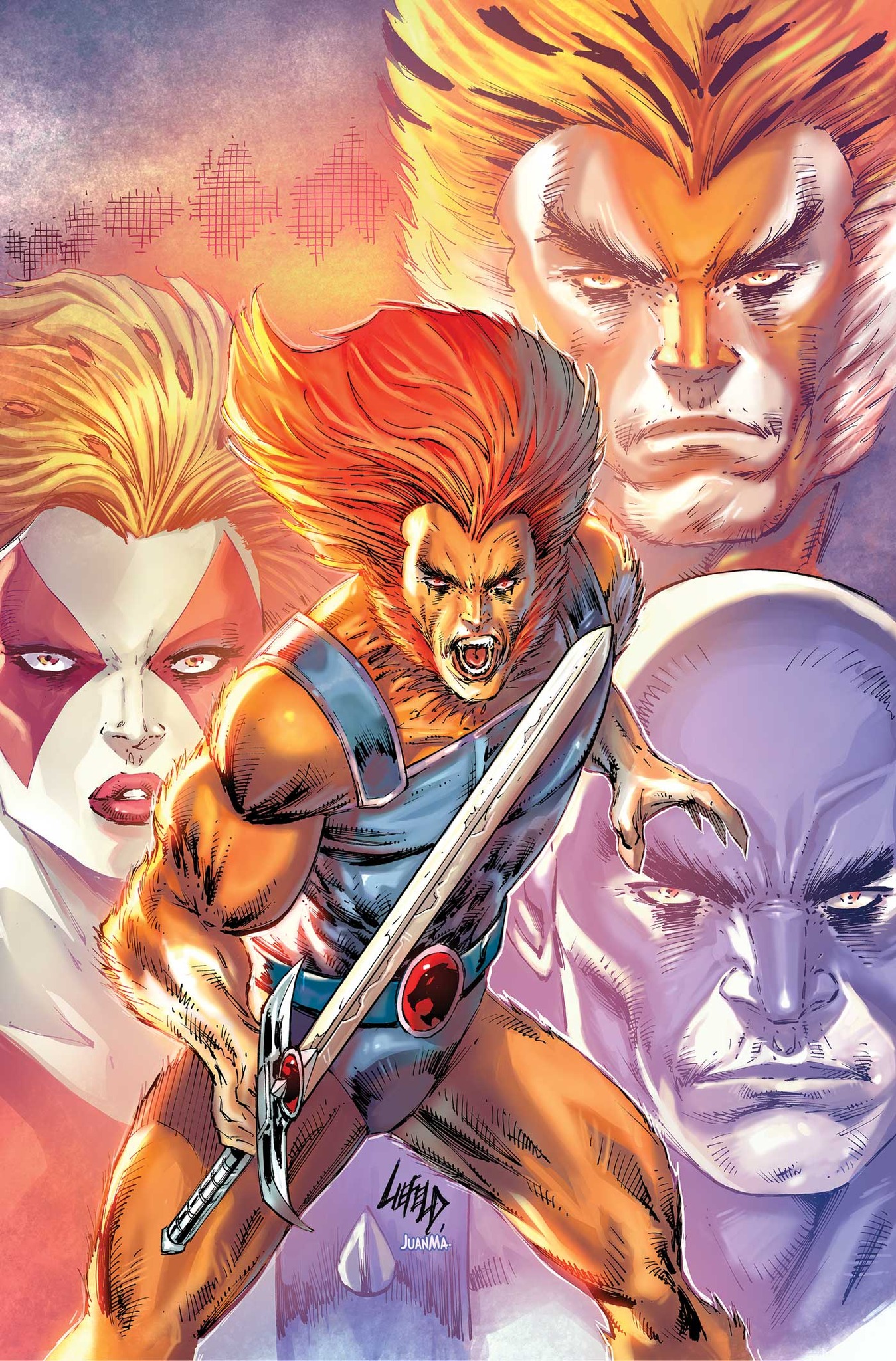 Thundercats #1 Cover Zh 1 for 10 Incentive Liefeld Virgin