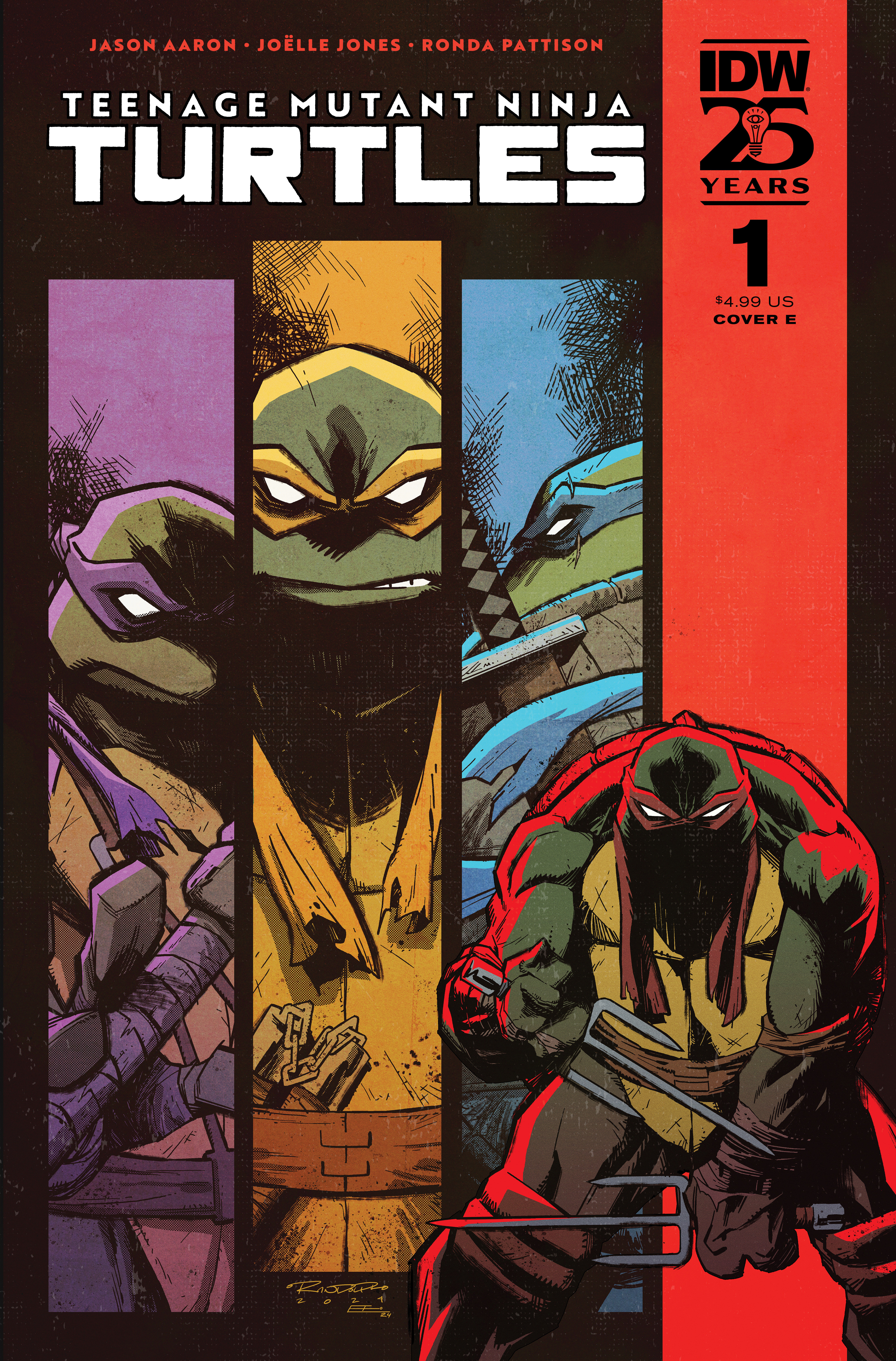 Teenage Mutant Ninja Turtles #1 Cover E Randolph
