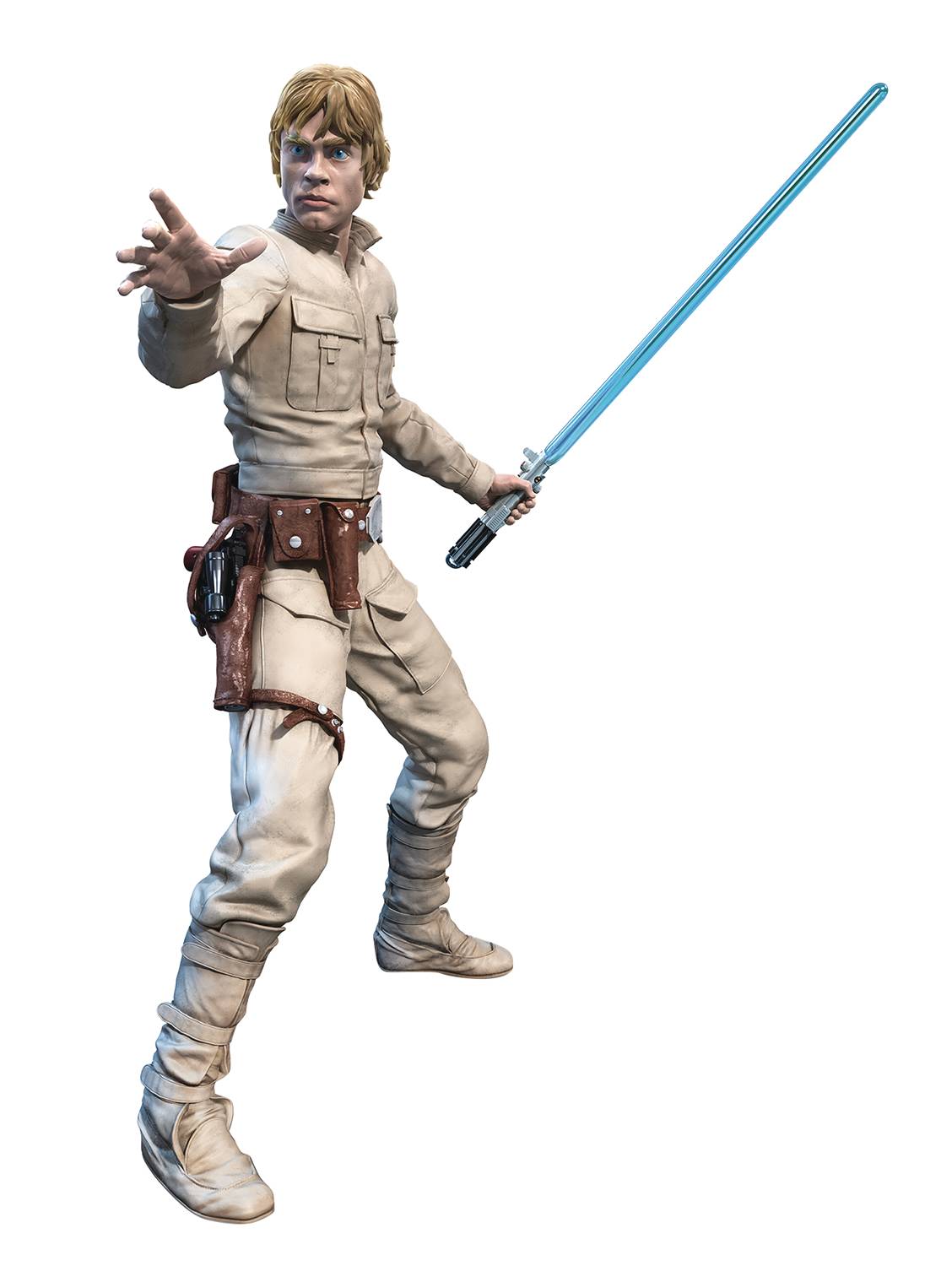 Star Wars Black Hyperreal E5 Luke Skywalker 8 Inch Scale Action Figure Case