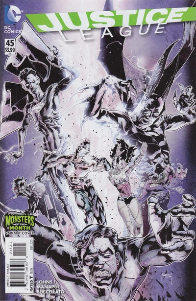 Justice League #45 Monsters Variant Edition (2011)