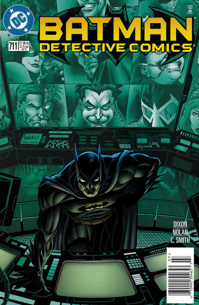 Detective Comics #711 [Newsstand]-Very Fine (7.5 – 9)