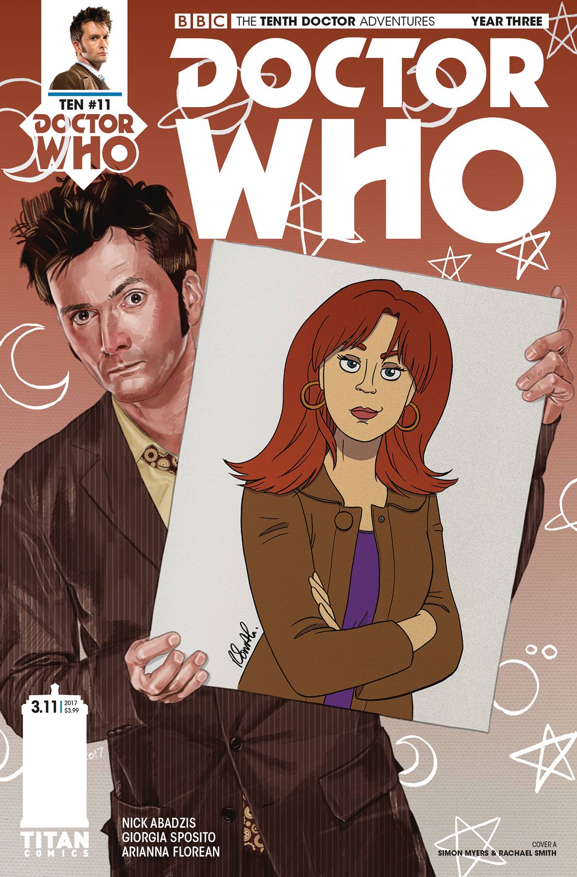 Doctor Who 10th Year Three #11 Cover A Myers & Smith