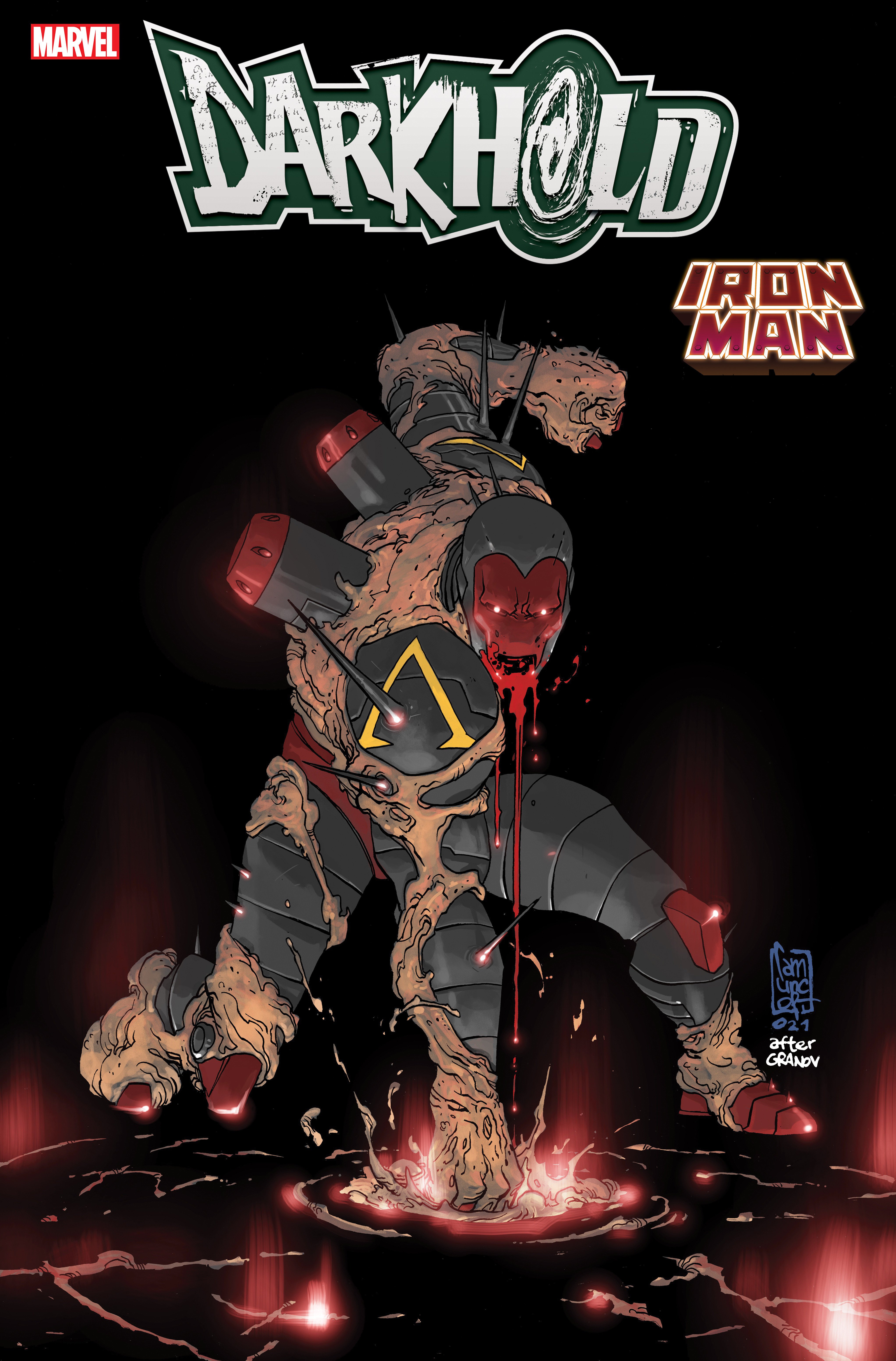 Darkhold Iron Man #1 Camuncoli Variant
