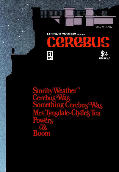 Cerebus #61-Very Fine (7.5 – 9)